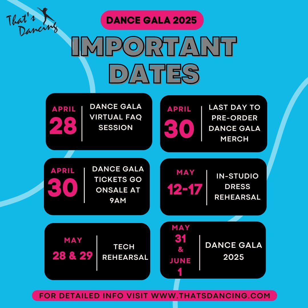 Thats Dancing! at Meadowvale Theatre, 1 June | Event in Mississauga | AllEvents