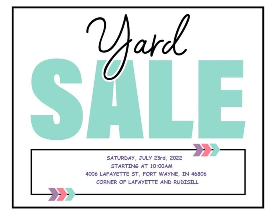 BIG SUMMER YARD SALE, 4006 Lafayette St, Fort Wayne, IN 468061736