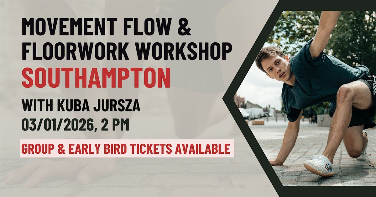 Movement Flow and Floorwork Workshop [Southampton], 3 January | Event in Southampton | AllEvents