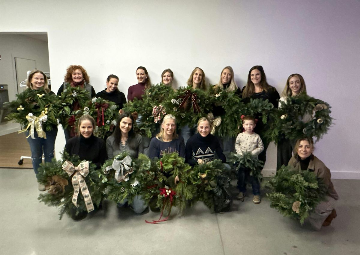 Winter Wreath Workshop with Botanique at Nové Yoga & Wellness, 8 December | Event in Dennis | AllEvents