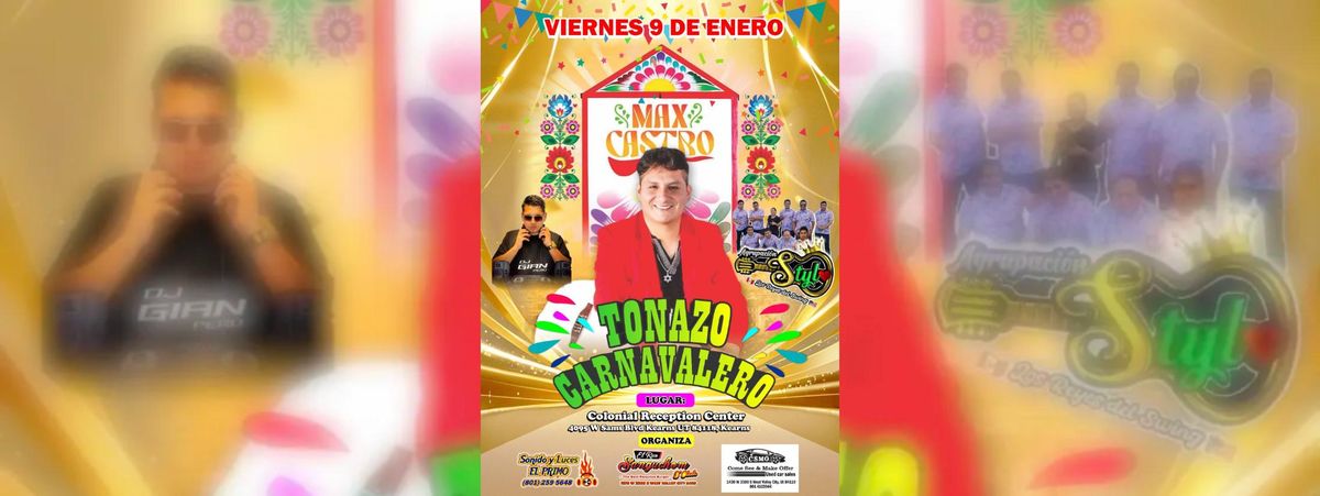 MAX CASTRO, 9 January | Event in West Valley City | AllEvents