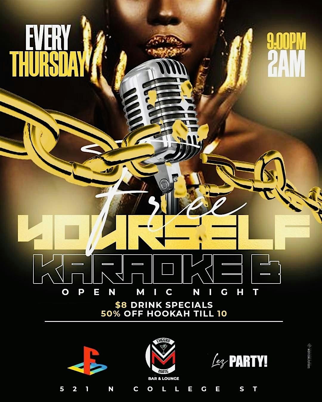 Free Yourself Karaoke & Open Mic | Event in Charlotte | AllEvents