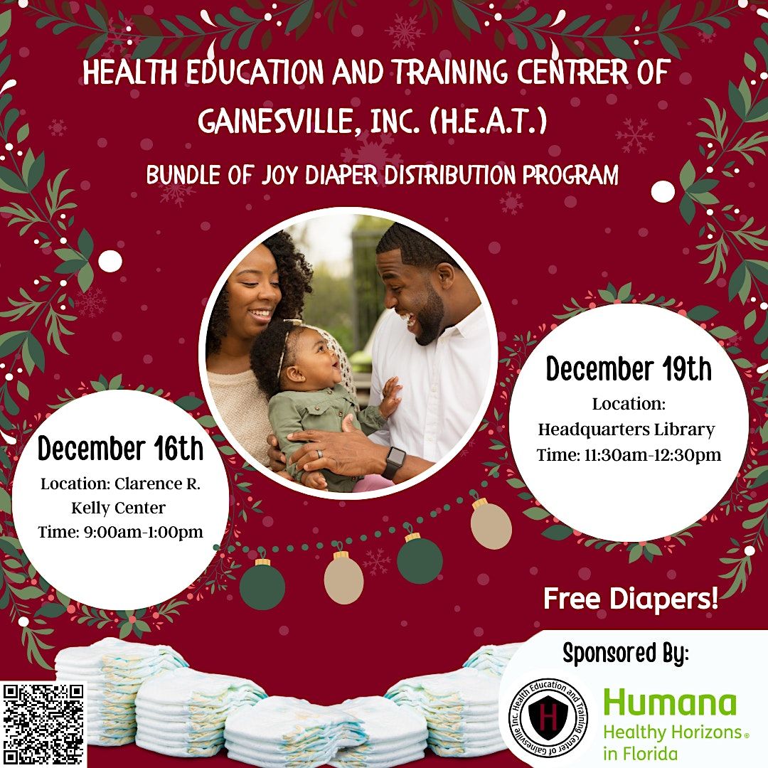 Bundle of Joy Diaper Distribution Program, Clarence R. Kelly Community