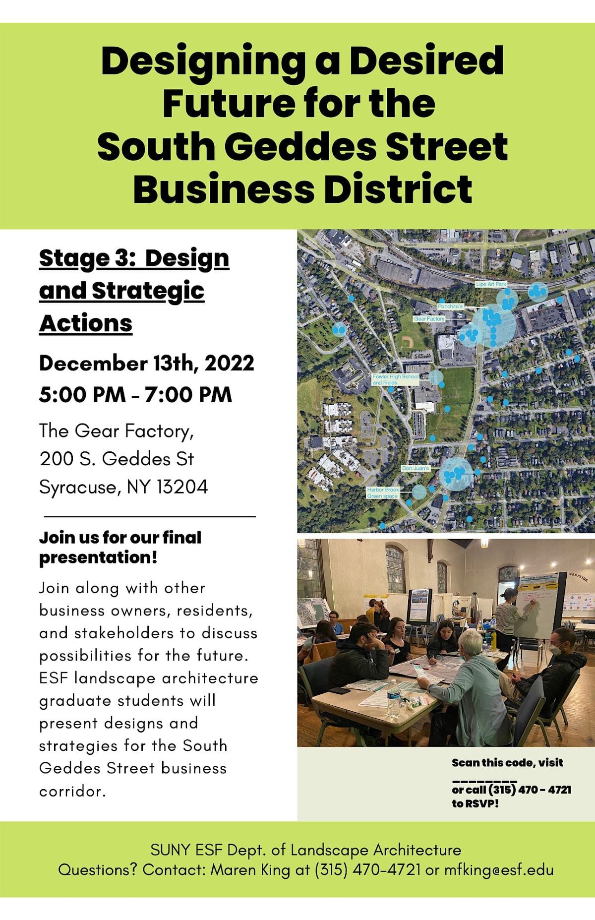 Designing a Desired Future for the South Geddes Street Business
