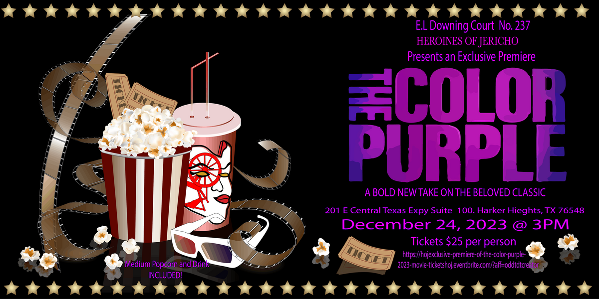 An Exclusive Premiere of The Color Purple 2023 Movie, Cinemark at