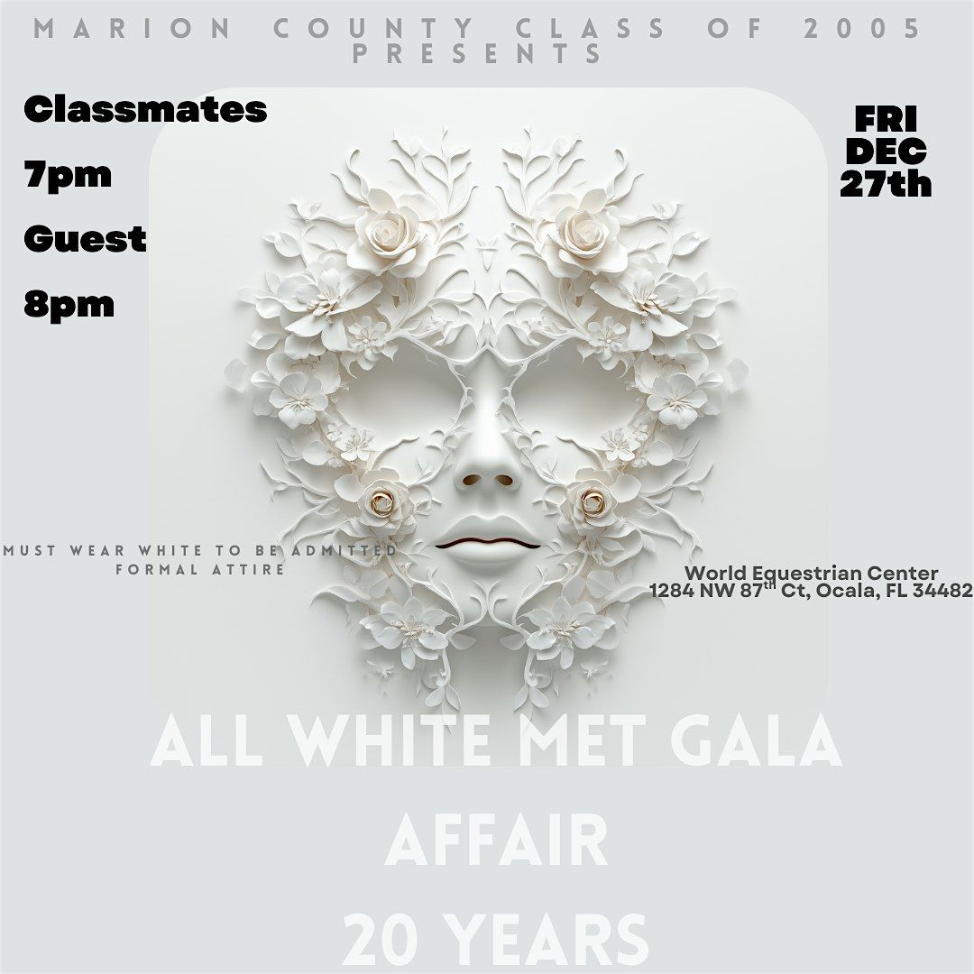 Marion County Class of 2005  20 Year Reunion, 26 December | Event in Ocala | AllEvents