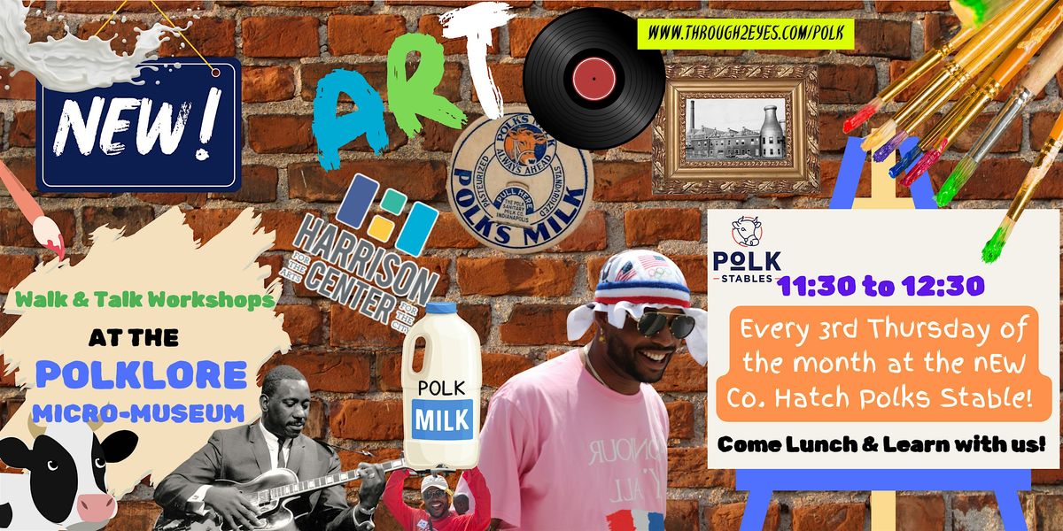 Walk&Talk Workshops at the Polklore Micro-Museum | Event in Indianapolis | AllEvents