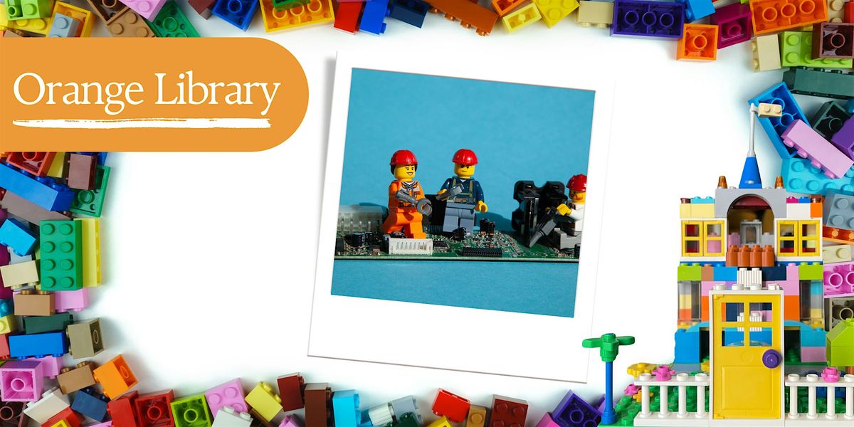 LEGO Club at Orange City Library, Orange City Library, 25 March 2024