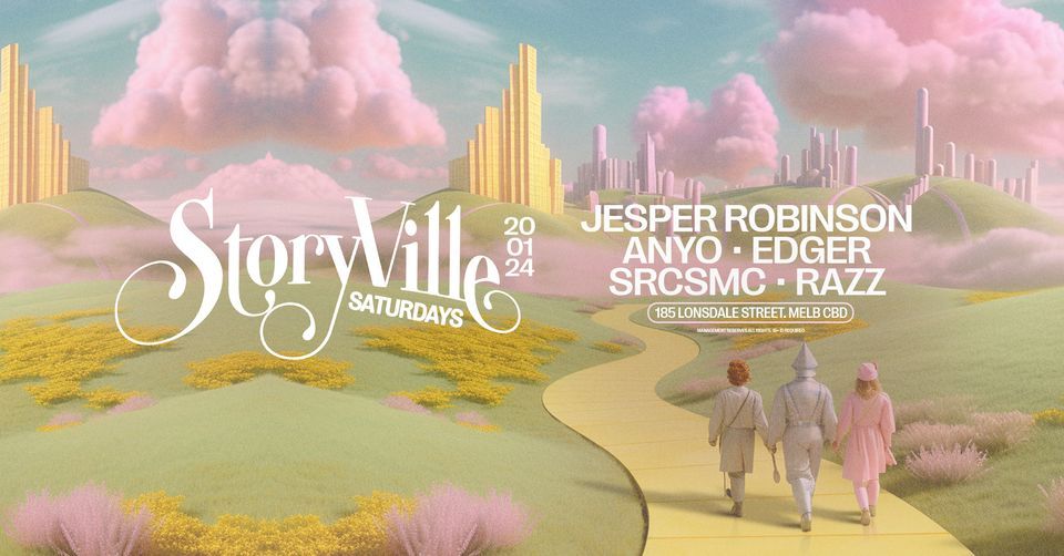 StoryVille Saturdays // 20th January, Storyville, Melbourne, 20 January ...