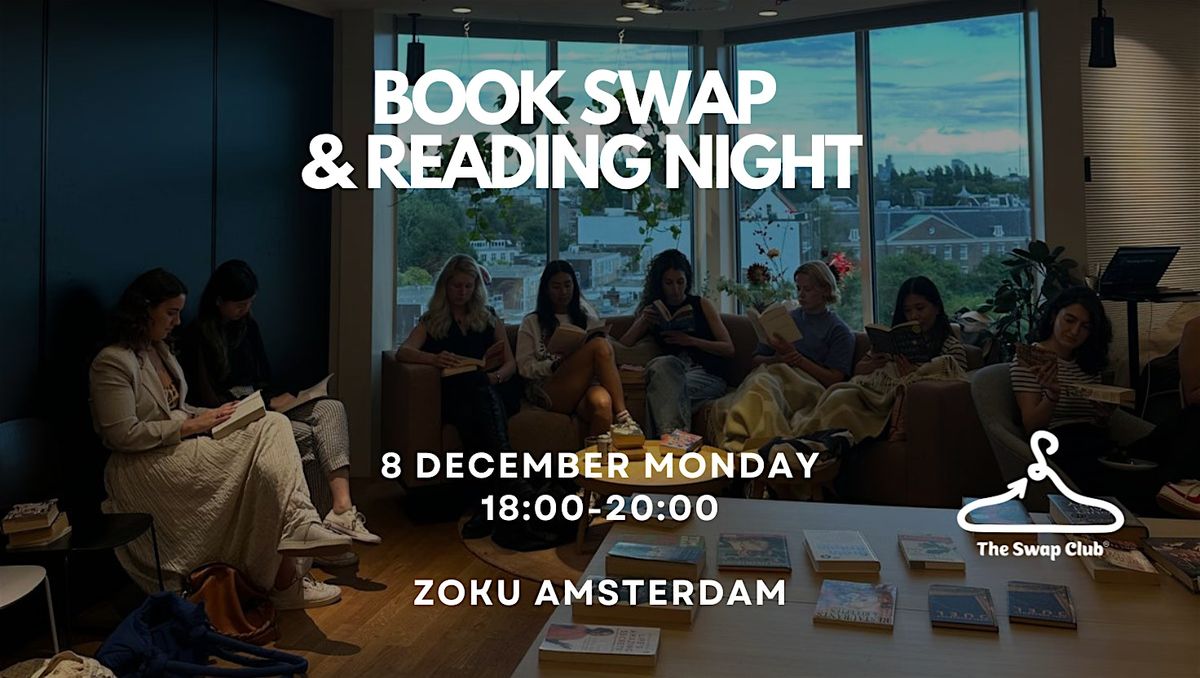 Book Swap & Reading Night, 8 December | Event in Amsterdam | AllEvents