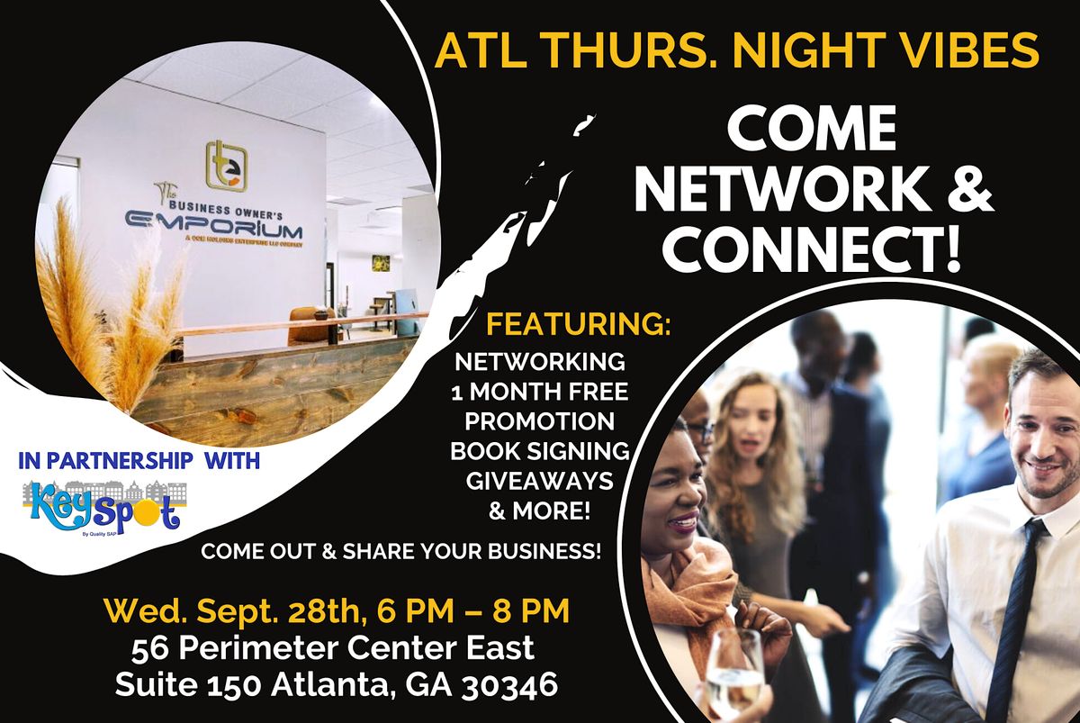 ATL Thursday Night Vibes, The Business Owner's Emporium, Atlanta
