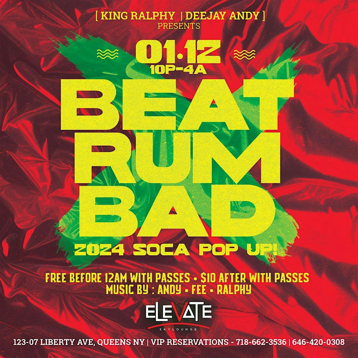 Beat Rum Bad 2024 Soca Pop Up Elevate Skylounge Richmond Hill beat-rum-bad-2024-soca-pop-up-elevate-skylounge-richmond-hill