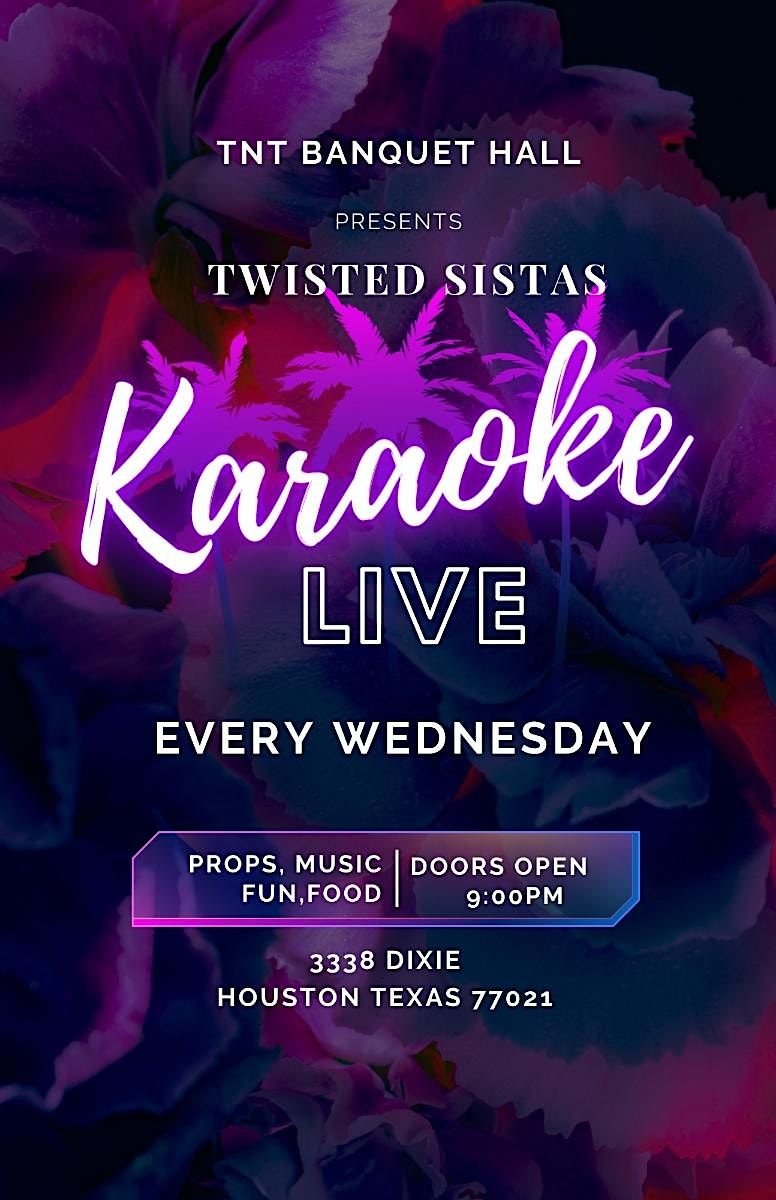 Wednesday Live Karaoke 3338 Dixie Dr Houston 24 May To 28 December wednesday-live-karaoke-3338-dixie-dr-houston-24-may-to-28-december