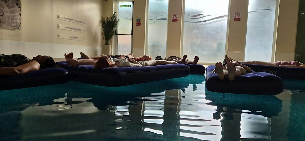 FLOATING SOUND BATH WITH WHISPERING WOODS, De Vere Horsley Estate, East ...