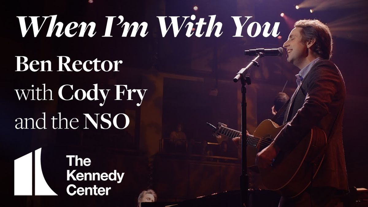 Ben Rector Cody Fry & The Colorado Symphony, Boettcher Concert Hall ...