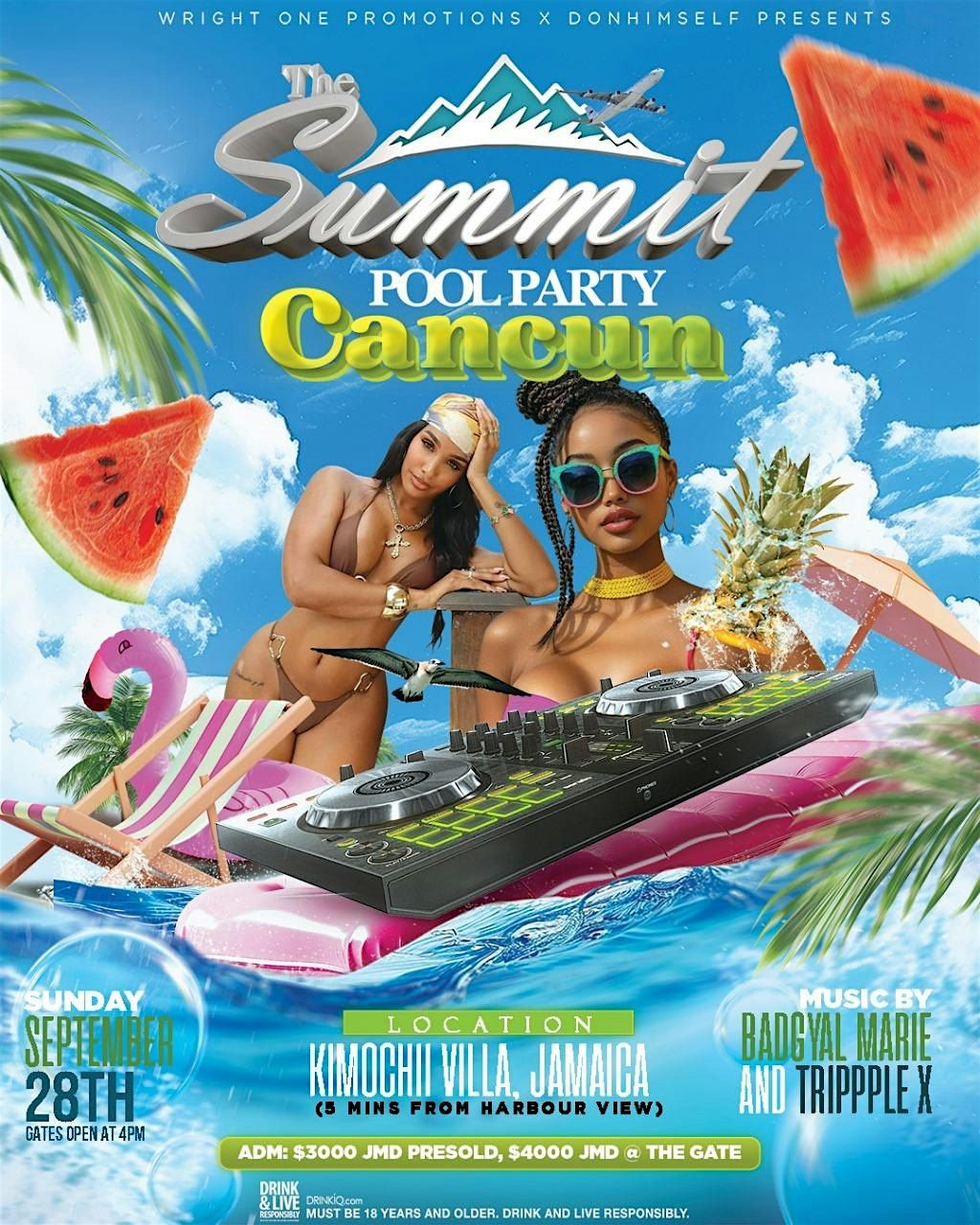 THE SUMMIT POOL PARTY JAMAICA "CANCUN", 28 September | Event in Harbour View | AllEvents