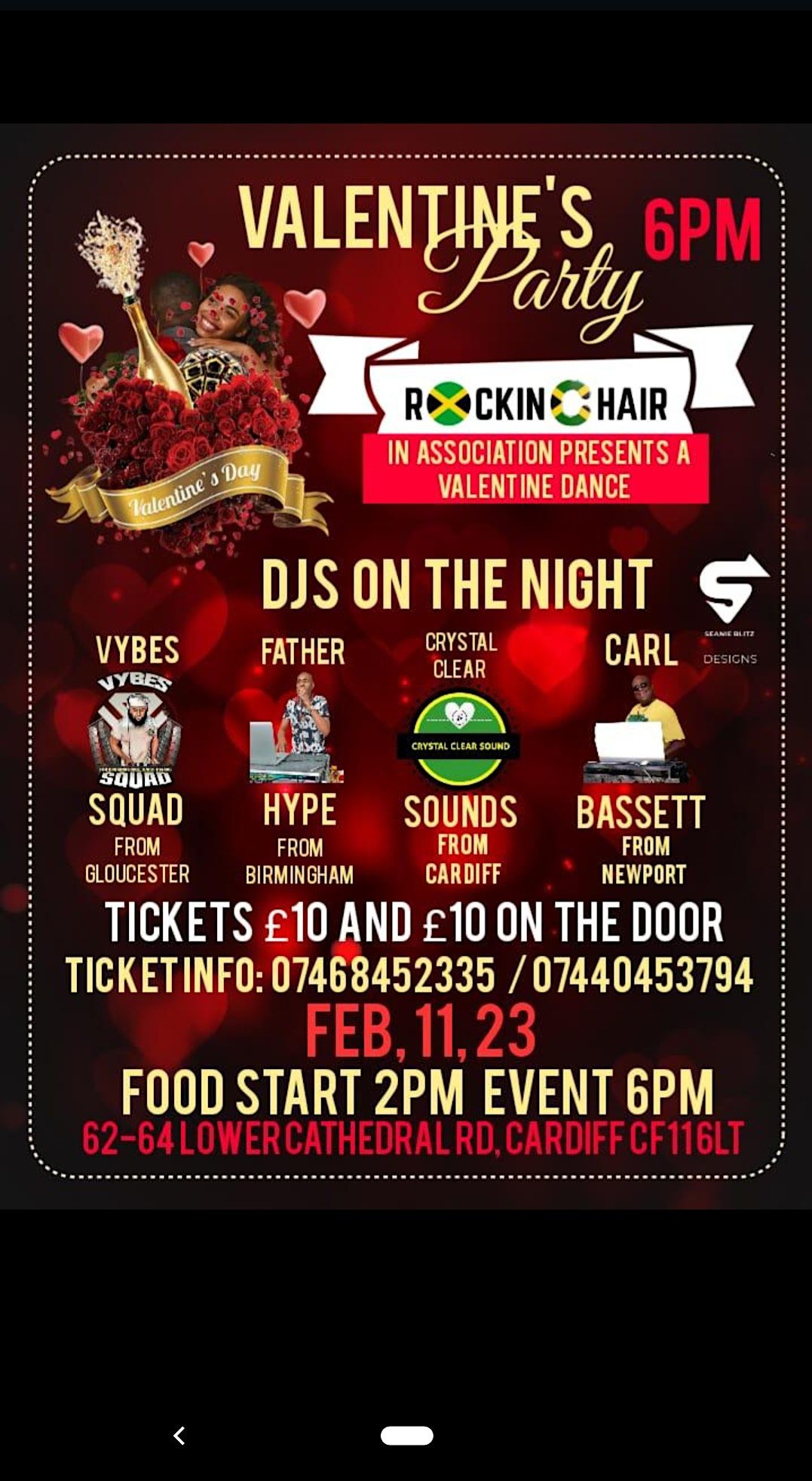 Take Over the Rockin Chair Bar CF11 6LT, Rockin' Chair Cafe / Bar