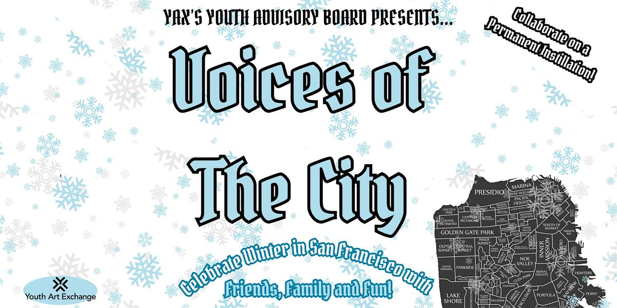Voices of the City, 12 December | Event in San Francisco | AllEvents