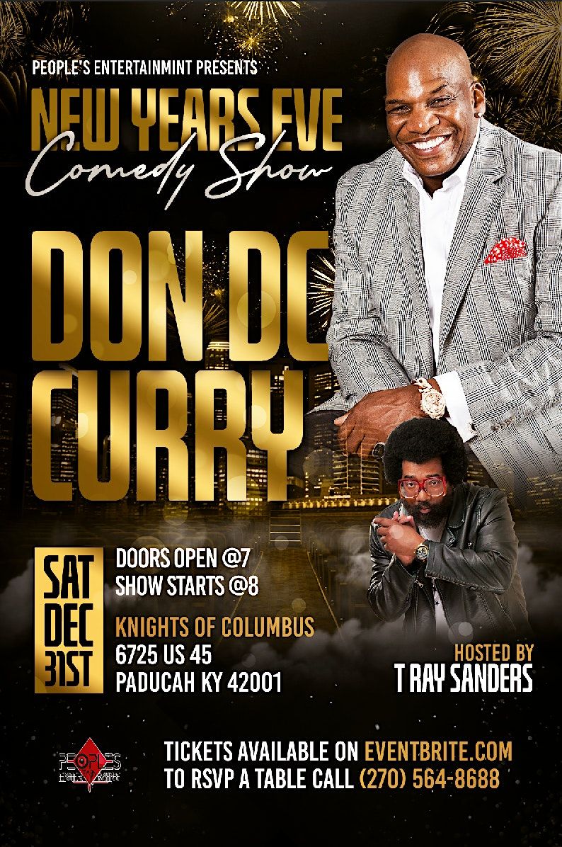 Don DC Curry New Years Eve, Knights of Columbus, Paducah, December 31