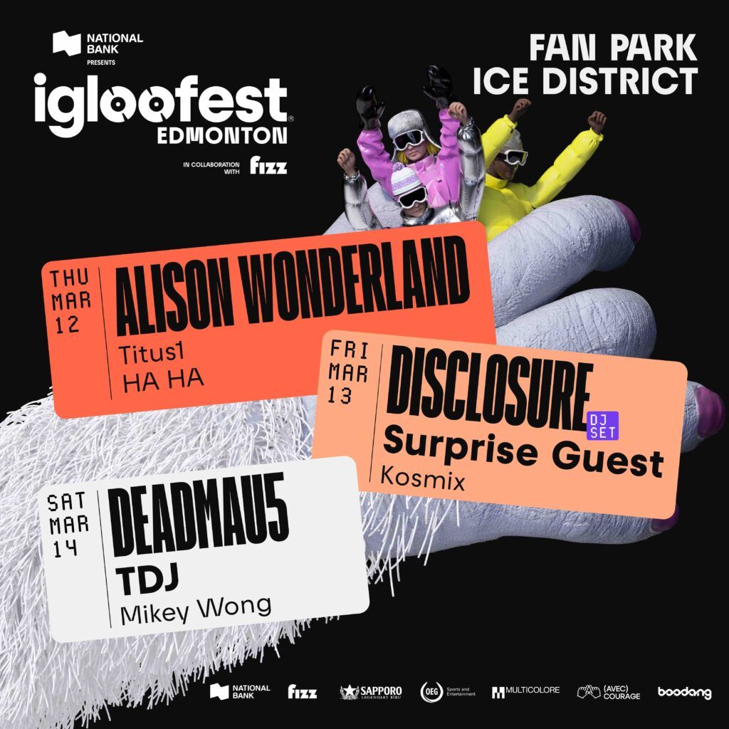 IglooFest Edmonton: Deadmau5, 13 March | Event in Edmonton | AllEvents