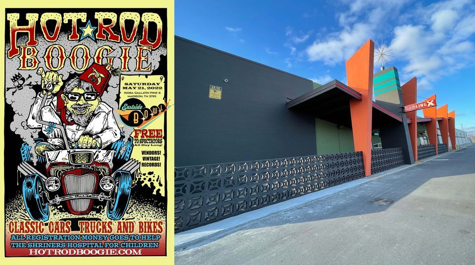 Hot Rod Boogie Car Show 2022, Eastside Bowl, Nashville, May 21 2022