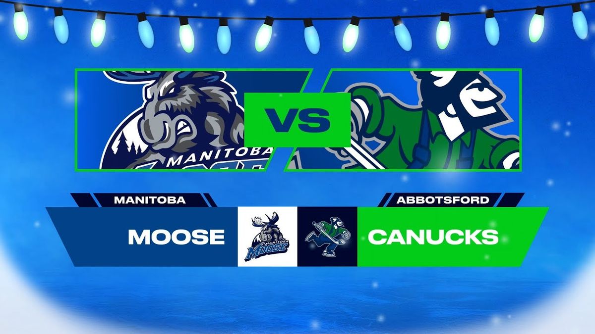 Manitoba Moose at Abbotsford Canucks at Abbotsford Centre, 10 March | Event in Abbotsford | AllEvents