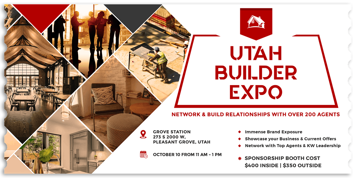 Utah builder Expo, Grove Station, Pleasant Grove, 10 October