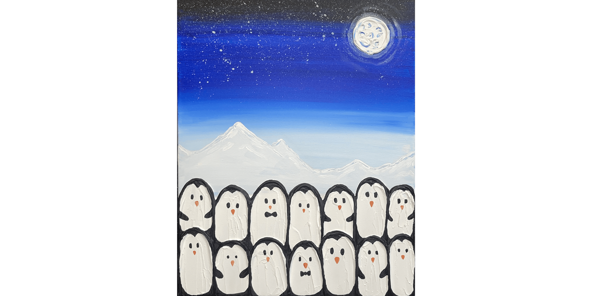 Penguin Choir - Paint and Sip in Tyler | Classpop!™, 6 December | Event in Tyler | AllEvents