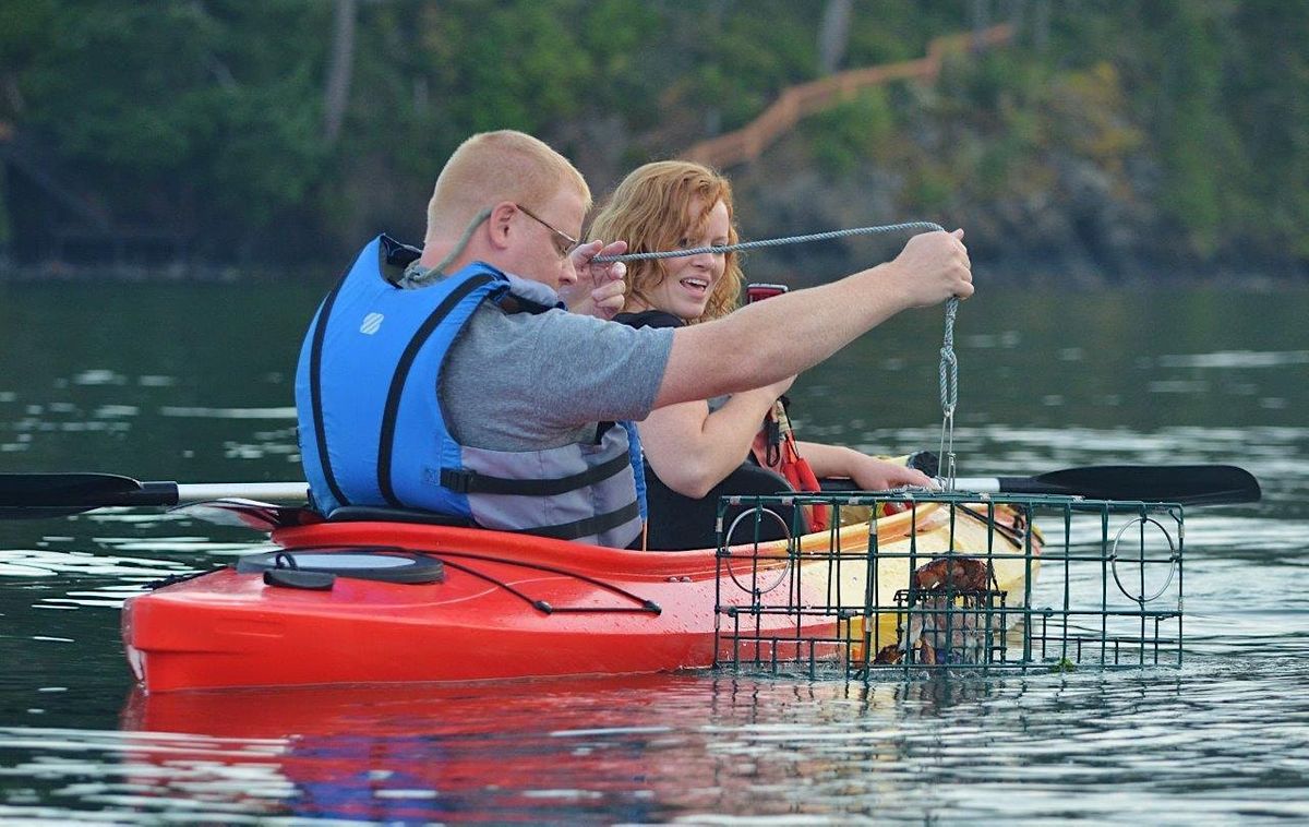 Kayak Crabbing Package, Hood Canal Adventures Yelvik's Beach, Brinnon