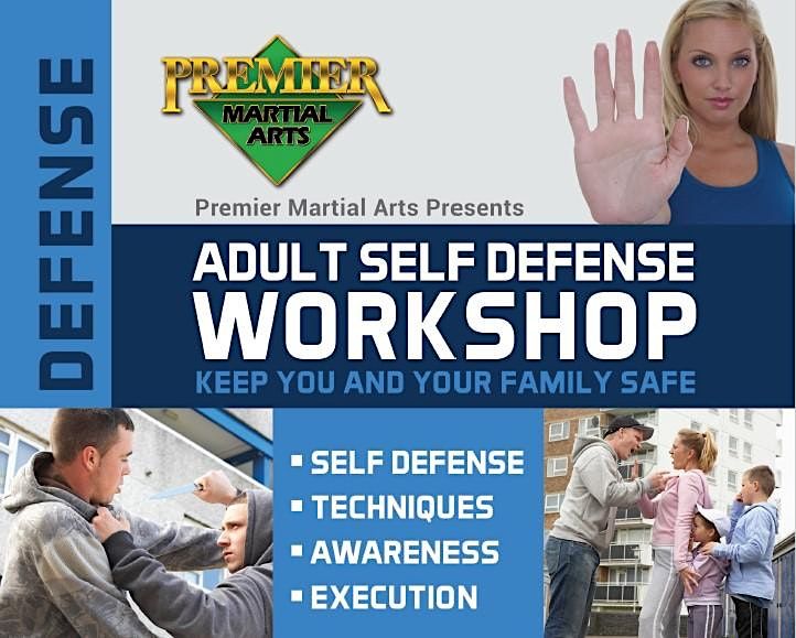Adult SelfDefense (free!), Premier Martial Arts East Lake