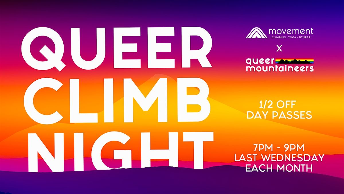 Queer Climb Night - Movement Portland | Event in Portland | AllEvents