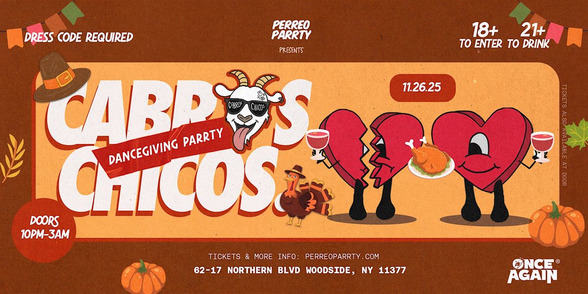 Cabros Chicos - Quarter Zip N' Perreo | Latin Dance Party in NYC (18+) | Event in New York City | AllEvents