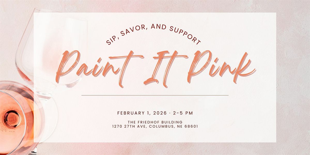 Paint It Pink, 1 February | Event in Columbus | AllEvents