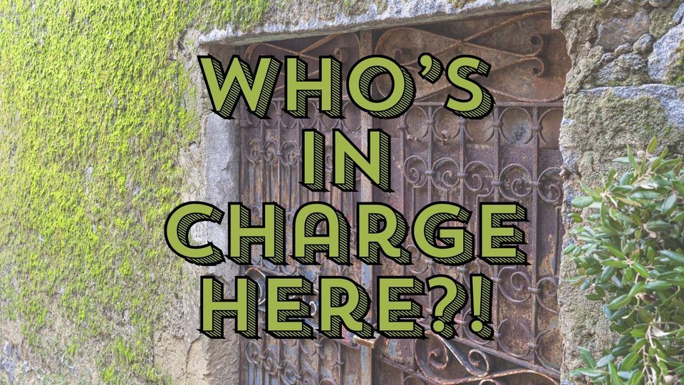 Whos in charge here transformation church kerrville texas april