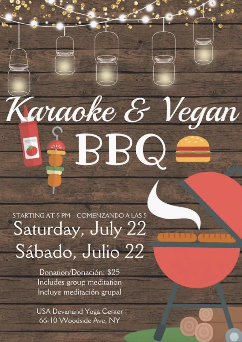 Rooftop Karaoke & Vegan BBQ, 6610 Woodside Ave, Queens, July 22 2023