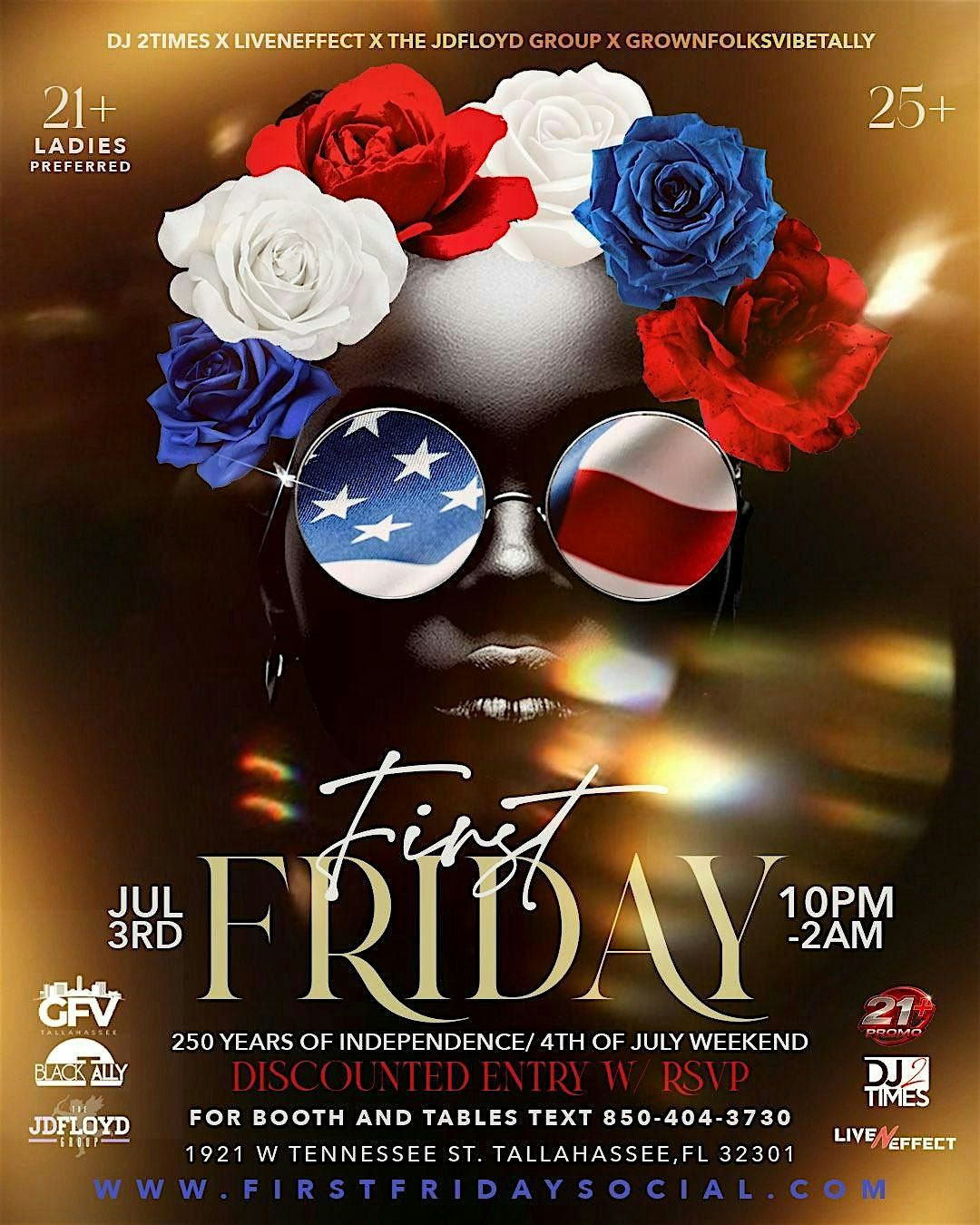 First Friday - Grown Folks Night Out! Fourth  of  July Edition