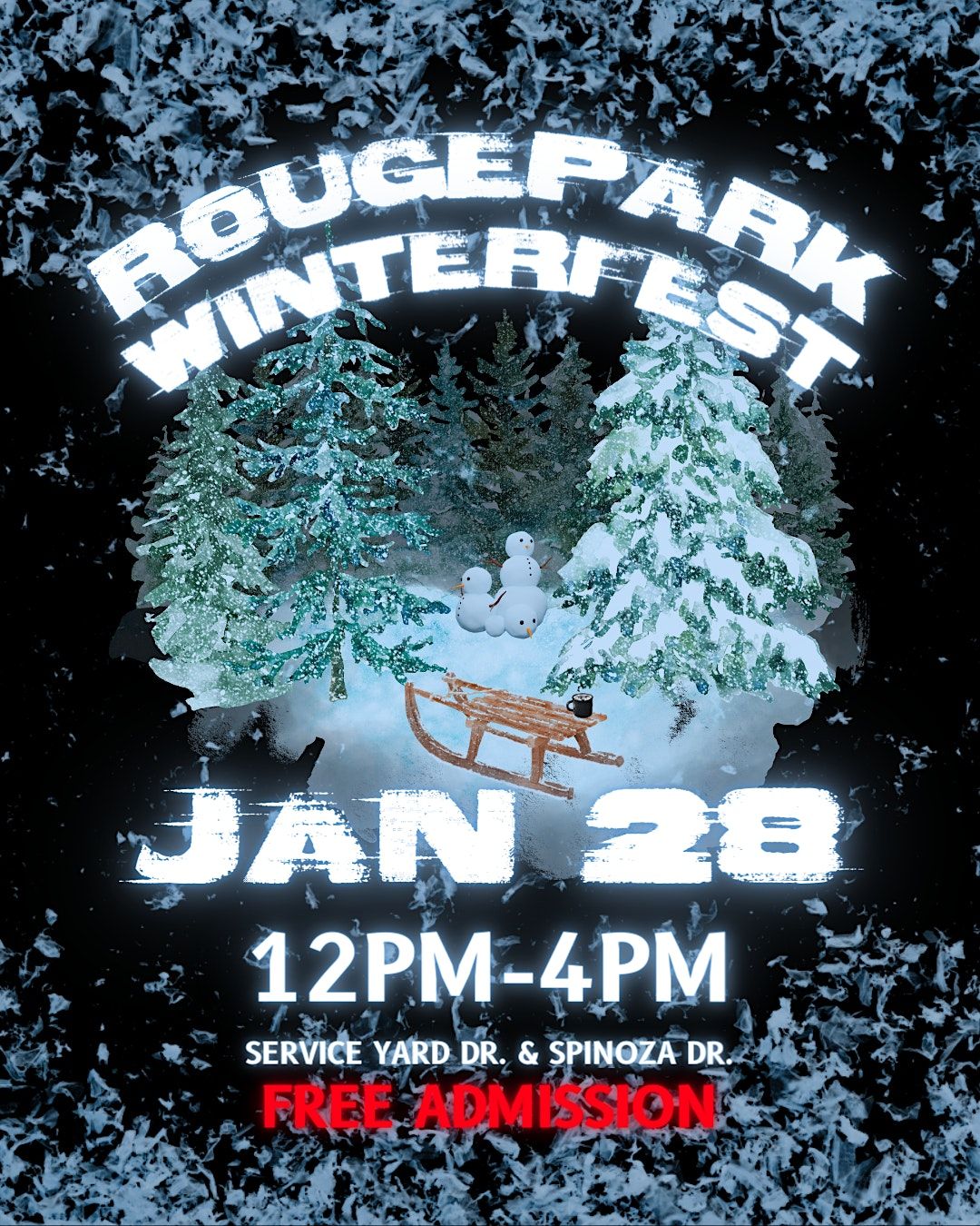 Rouge Park Winterfest 2025, Spinoza Dr & Service Yard Drive, Detroit