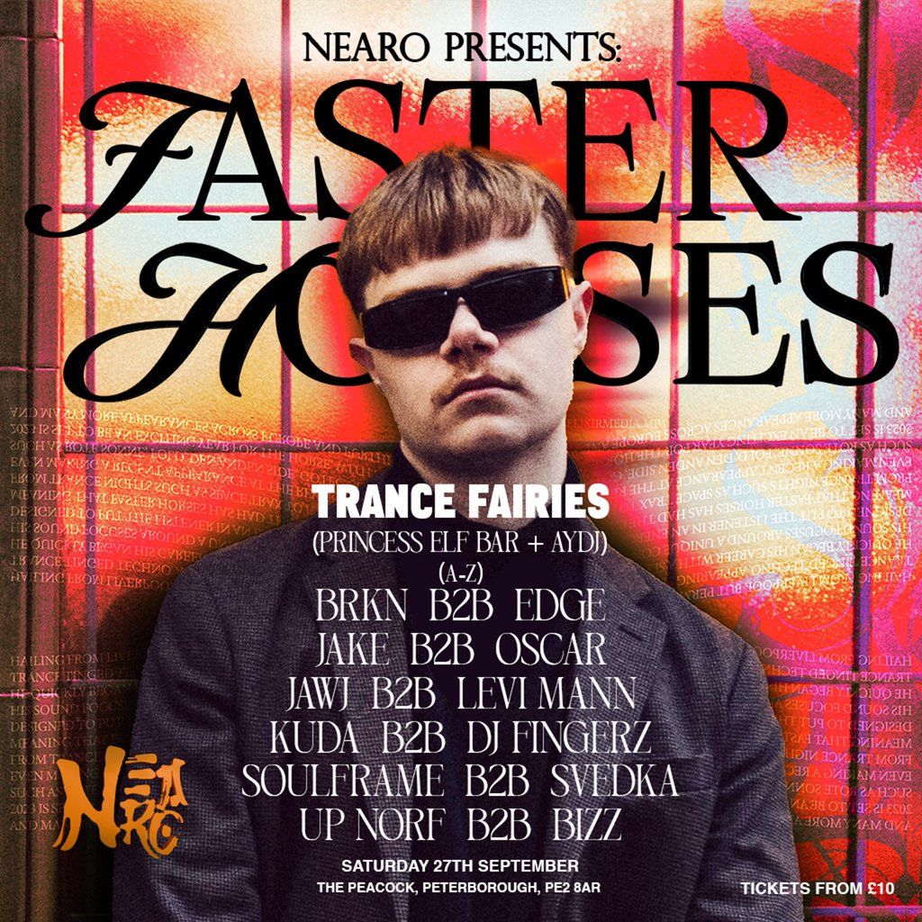 Nearo: Faster Horses, 27 September | Event in Peterborough | AllEvents