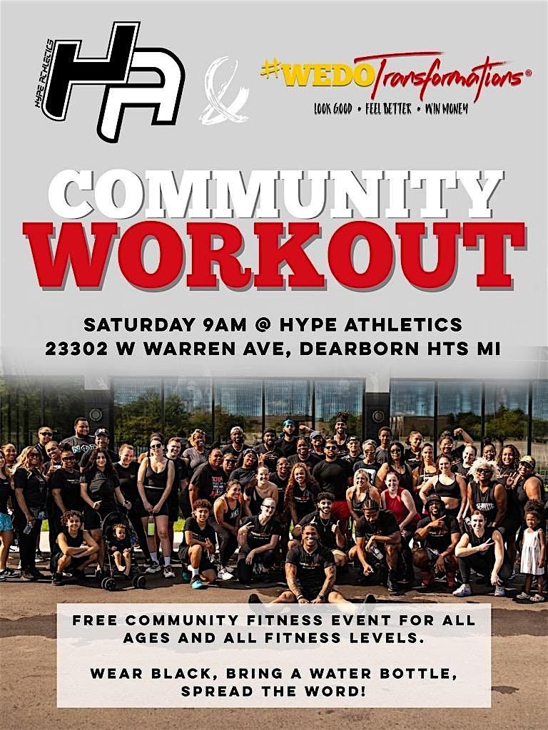 Community Workout | Event in Dearborn Heights | AllEvents