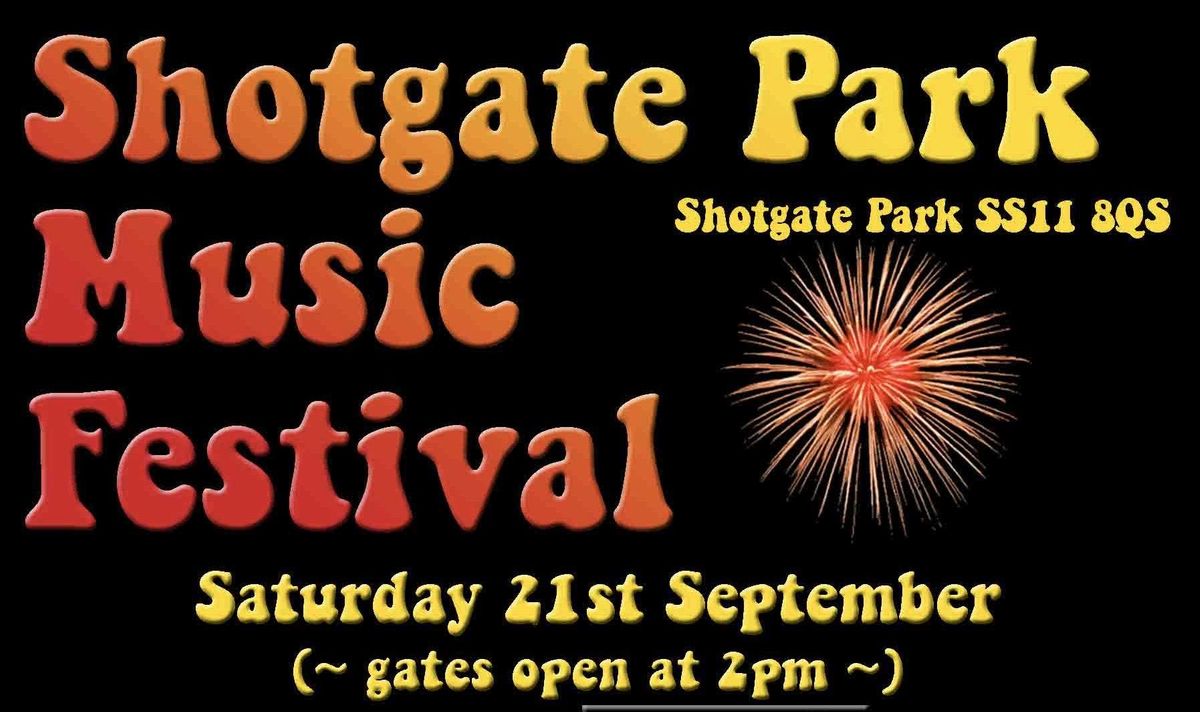 Shotgate Park Music Festival, Shotgate Park, Wickford