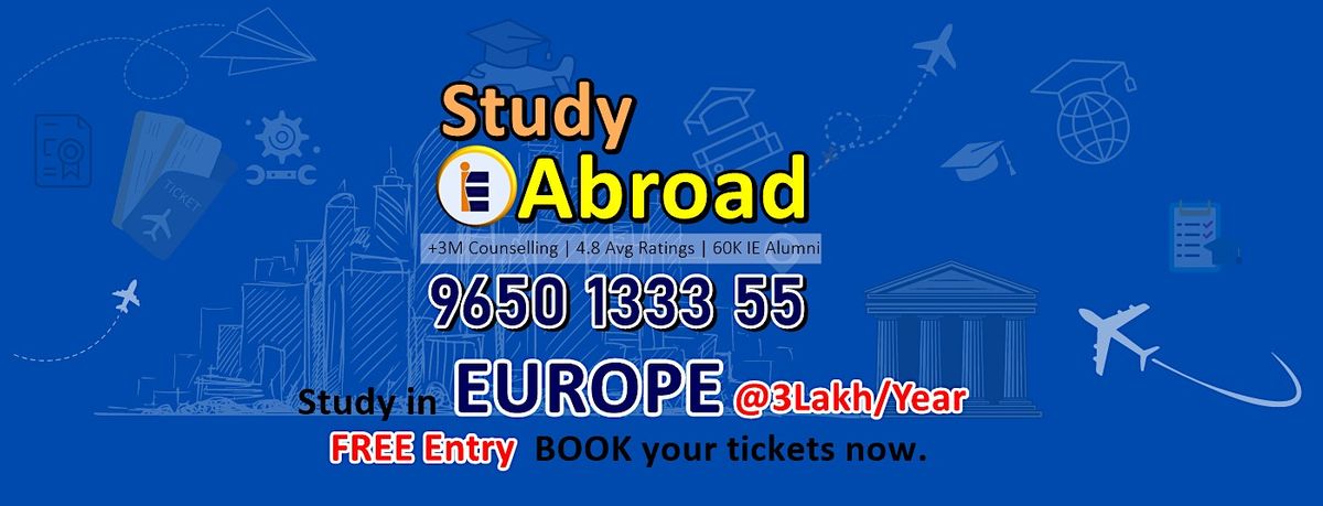 Study Abroad in Europe @3L/Year Tuition Fee - Overseas Education ...