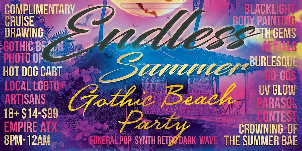 Endless Summer: A Gothic Beach Party, 23 August | Event in Austin | AllEvents
