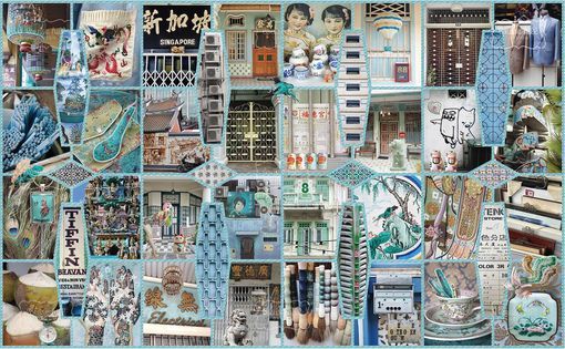 Singapore Streets by artist Louise Hill l Exhibition at SIRI HOUSE - Vimarsana News