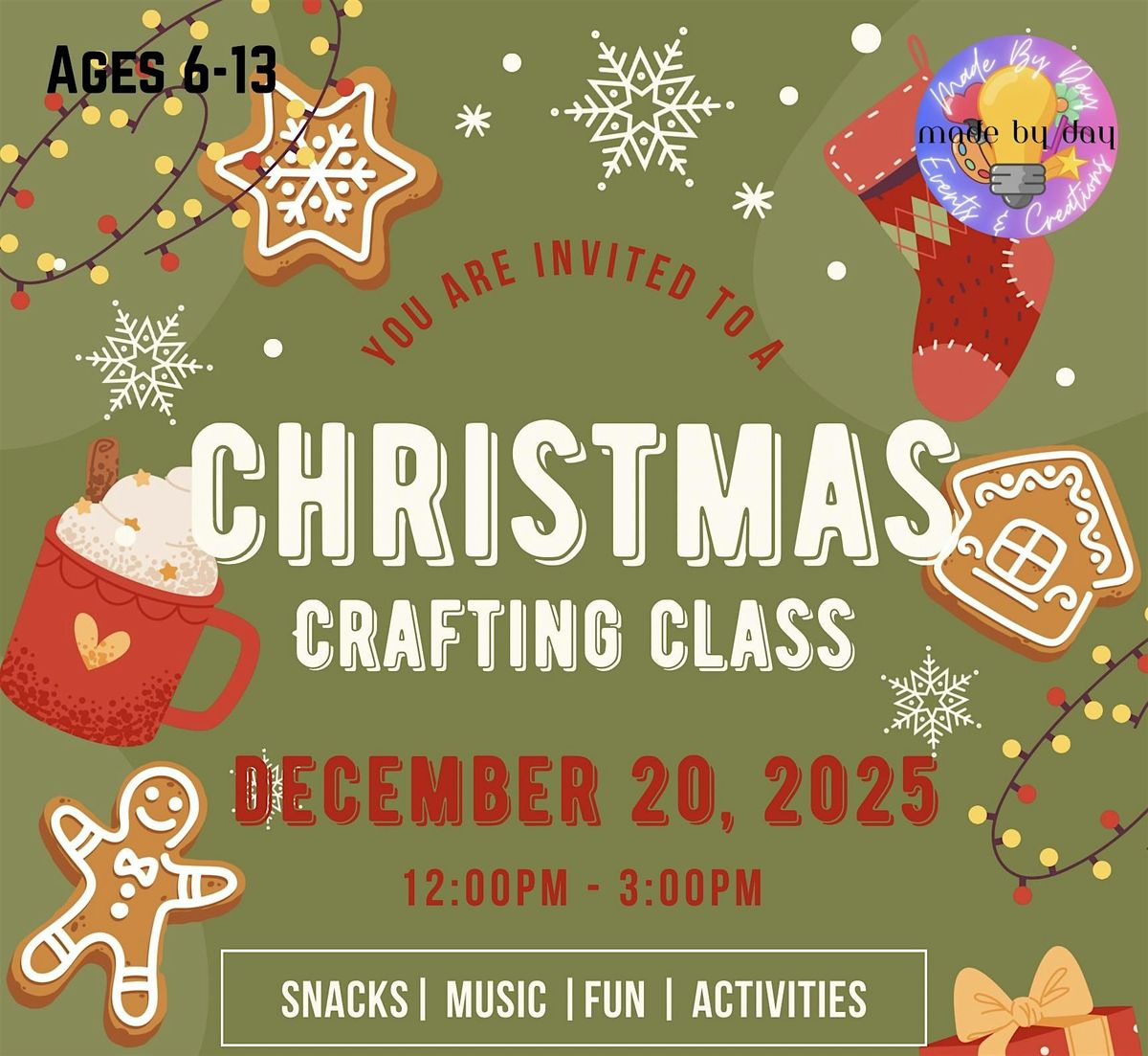 Christmas Crafting Class, 20 December | Event in Waldorf | AllEvents