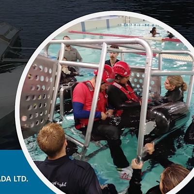 Aircraft Underwater Egress, Canada Games Centre Whitehorse, 19 March ...