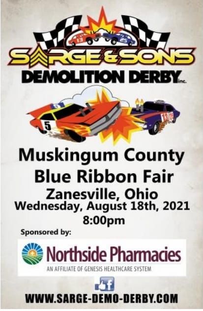 Muskingum County Fair Demolition Derby Muskingum County Fair Zanesville August 18 2021 Allevents In Muskingum County Fair 2022 Concert
