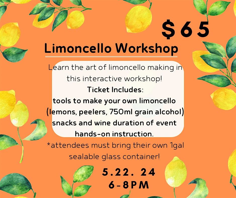 Limoncello Making Workshop, Grey Goat Farmtique, Branford, 5 June 2024 ...
