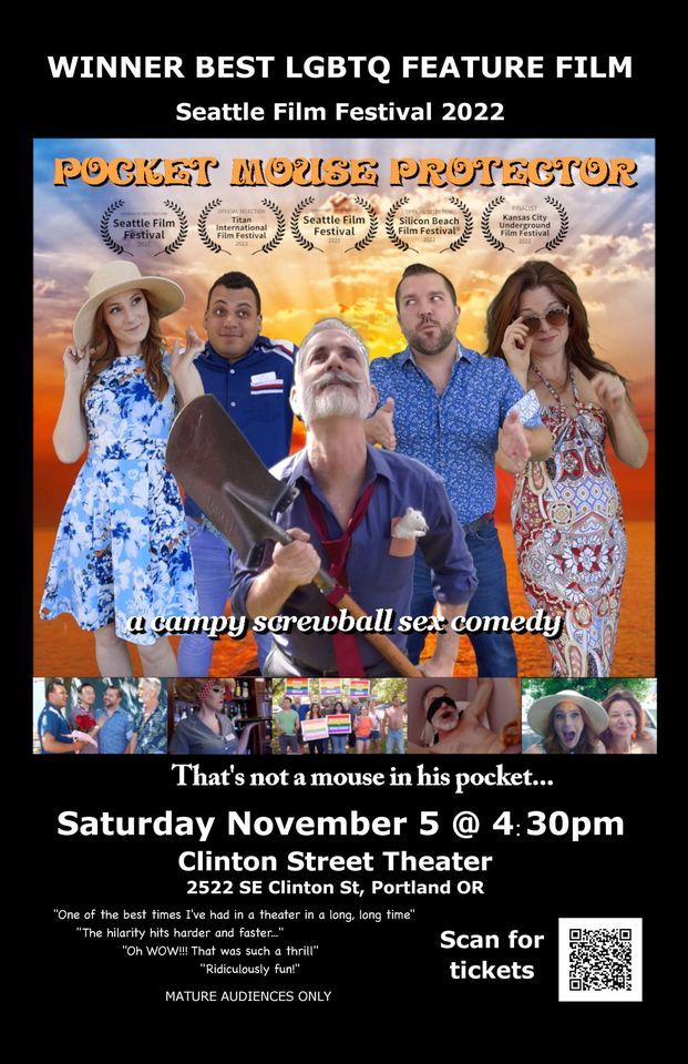 POCKET MOUSE PROTECTOR Premiere in Portland, Clinton Street Theater