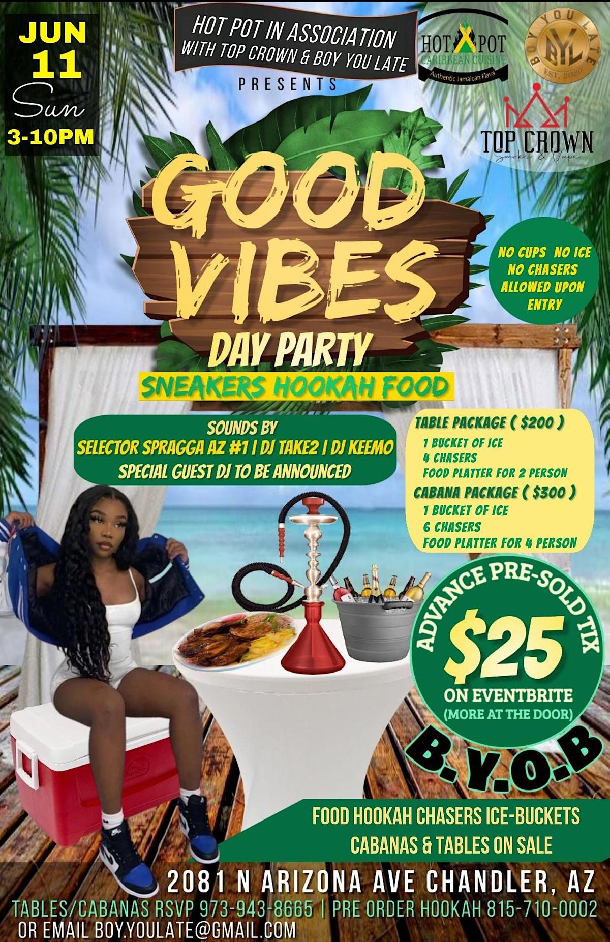 Good Vibes Sneakers Hookah and Food, 2081 N Arizona Ave, Chandler, 11