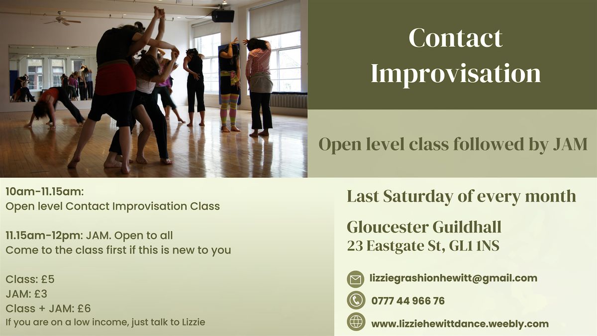 Movement Improvisation (dance class and contact improvisation) | Event in Gloucester | AllEvents